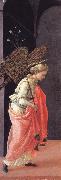 Fra Filippo Lippi The Annunciation:The Angel Spain oil painting artist